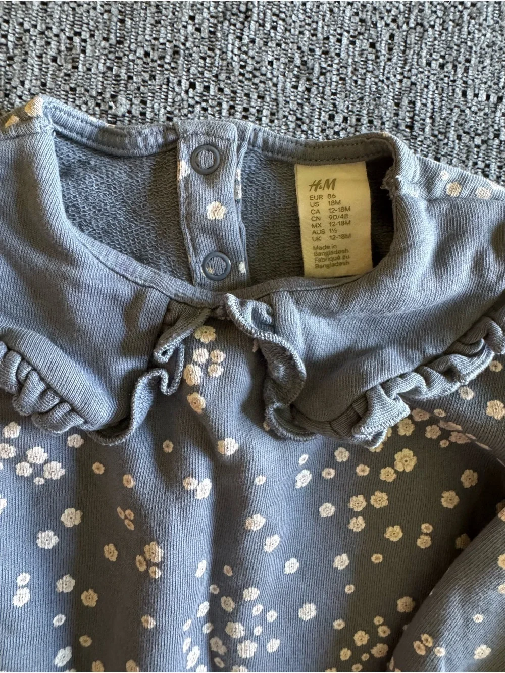 girl’s 18 month clothing bundle - one outfit, two sweaters, a pair of shoes